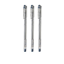 Jinwannian K-3016 ballpoint pen very fine 0 38mm transparent rod Classic ballpoint pen stationery wholesale
