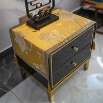 Direct Sowing Room Seconds Kill Light Lavish Golden Bed Head Cabinet Geb Small Table Cloth Fridge Air Conditioning Hood Safe Hood Almighty Geb
