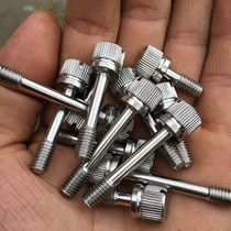 GB839 stainless steel 304 groove knurled hand screw to prevent loosened screw M4M5M6M8