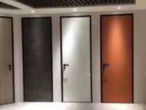 Customize modern light extravagant narrow door frame aluminum wood eco door door solid wood door room door wood door wood aluminium wrapping strip mute door
