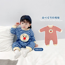 ins Net Red childrens clothing new spring and autumn Korean version of Baby Childrens Jersey baby clothes baby clothes