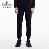 (Light comfort cotton) Bhiyin Leuven spring new sports casual pants mens lightweight breathable corset pants long pants