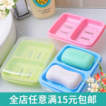 Creative Home Daily Necessities Korea Home Practical God Instrumental Small Department Store Daily Life Small Goods Double Layer Soap Box
