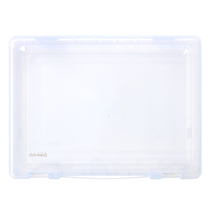 Right-hand 5702 File box thickened Hand folder empty box Large capacity Large Number of transparent Plastics A4 Information accommodating finishing office supplies Student stationery Archives Box