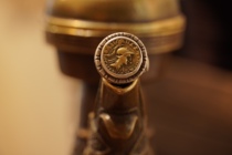 Afghanistan old silver signet ring