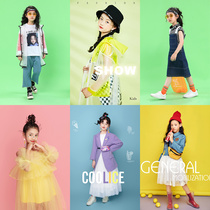 Childrens photography Clothing 21 years new Grand Senson Film studio shooting themed Chaoboy photo dress writing true girl