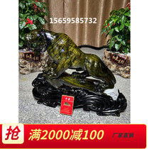 Ebony golden nanmu carvings with carvings of flowers birds dragons tigers horses cows dragons turtles animal crafts figures gloomy wood