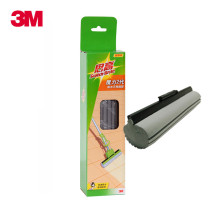 3M Sgo reinforced universal rubber cotton mop replacement magic second-generation water-squeezing sponge mop head accessories