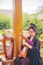 kola qi harp antique harp instrument classical harp beginners portable mini toy xiao shu qin