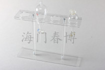 60 125 250 500 1000 2000ml pear-shaped funnel frame Plastic funnel frame Organic glass