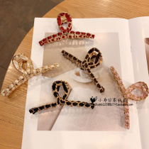 Japanese Japanese Department Brief Chain Grip Pins Net Red Back Brain Spoon Hair Grip Teenage Girl Temperament Elegant Hair Clip Shark Clip