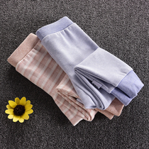 2 strips of baby de Velvet autumn pants children thick warm pants leggings Middle big baby pajama pants plus stalls autumn and winter fever