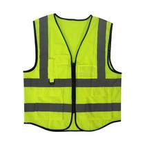 Reflective vest Sanitation traffic rescue riding fire vest custom printed logo Building construction protective clothing