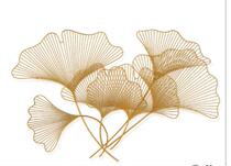 Wrought Wall ginkgo biloba modern home wall decorations hotel living room club creative wall decoration