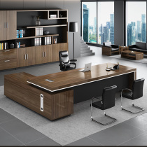 Desk boss table and chairs combined large class table minimalist modern president table desk manager table office furniture