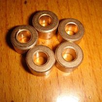 New foreign imported inner diameter 4 9mm Oil bearing bushing Guide sleeve Copper sleeve Copper bushing Motor bushing