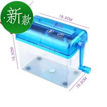 Small shredder household manual granular desktop hand shake◆Custom◆Portable powder paper hand shake