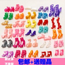 The Tong LeBarbie dolls shoes girl over home High heels multiple shoes at random over home toy accessories