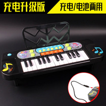 Baby children electronic piano toy baby boy Music Piano Girl Toy Piano 1-3-6 years old rechargeable 2