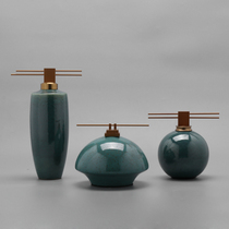 New Chinese Creative Ceramics Decorations for sale House Living Room Home TV Cabinet Xuan Guan Wine Cabinet Soft Adornment