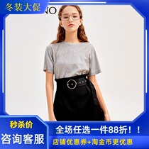 Manyanu womens 2019 new summer fashion loose round neck embroidery specialty craft T-shirt short sleeve MJ24RA613