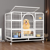 Dog cage Large dog with toilet separation Medium Dog Golden Retriever Brabham Corgi Indoor pet fence