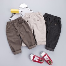 Boys pants Winter Children winter Autumn Tide trousers thin baby winter casual pants childrens wear baby Foreign pants