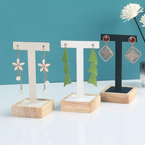 New I-shaped earrings display stand ear nail rack earrings ear hook rack jewelry display props ornaments jewelry frame