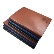 Business Soft Leather Face Benson Notebook Stationery Retro Notepad Office Supplies Creative Big Day Note customization