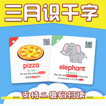 Youer speaks English word card primary school children English alphabet flash card point reading pen children early education enlightenment teaching aids