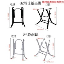 Table leg dining table with folding table frame table frame writing table dining table small round table table legs bracket aluminium alloy table legs