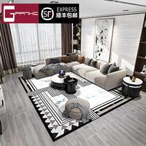 High-end brand light luxury home carpet Nordic modern minimalist Net red living room bedroom full room study sofa