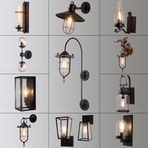 Bedhead lights warm and soft wall lights decorated false lamproom wall room room wedding room romantic American background lights