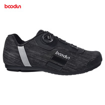 Riding Shoes No Lock Bike BOODUN Botton Casual Outdoor Road Car Mountain Bike Shoes Non-Lock Flying Weaver Shoes