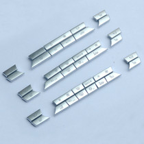 Suitable for BMW 5 Series 7 Series X5X6 Air Conditioning Wind Button Electroplating Air Conditioning Button 520 523 525 740