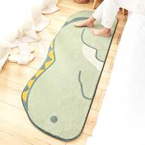  Bedroom carpet Girls room cartoon pattern Bedside blanket Childrens room balcony mat Machine washable thickened under-bed mat
