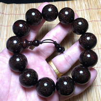 A Hundred Years of vicissitudes of old material India is full of Venus lobular red sandalwood handstring 18mm13 20mm12 beads