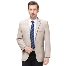 A 2020 brand new casual suit mens wool suit middle-aged mens casual single western coat batch