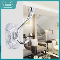 European-style clothes hook single hook clothes adhesive hook wall hanging single adhesive hook hook Wall Wall clothes adhesive hook no holes