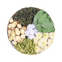 Honeysuckle peppermint tea to liver fire heat chrysanthemum tea fresh breath herbal tea mulberry leaves stomach fire stay up late