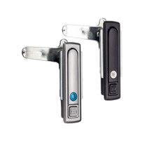 Hengzhu cabinet lock MS6022Z flat lock electric cabinet door lock distribution cabinet lock distribution box lock factory direct sales