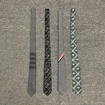 Silver Childrens Day Thom Browne 20 new TB suit tie wool silk classic 100 hitch male and female