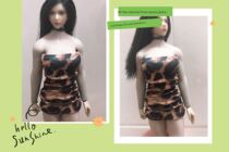 Spot 1 12 female soldiers clothes BAO WEN bandeau dress ph tbl rubber-coated plain body can be worn