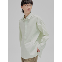 NANS Pimps mixed double layer of door layer open the needle embroidered base contoured shirt