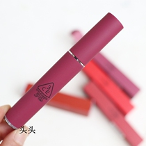 Spot~Korea 3CE Velvet Matte Matte Lip Glaze Lipstick TAUPE daffodil SPEAK UP