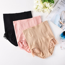  Corset panties womens abdominal pants hip-raising body high-waisted panties breathable cotton crotch postpartum bondage panties womens direct supply