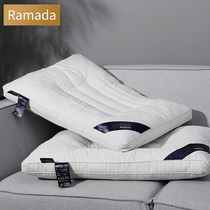 Ramada Pillow Core Hotel Graphene Neck Pillow Comfort sleep Cervical pillow Hard pillow core Cassia filling