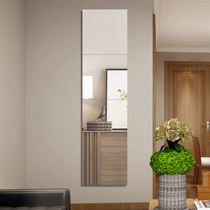 Full-length mirror stick mirror sticker wall mirror combination dressing mirror frameless mirror dormitory student mirror wardrobe bedroom fitting mirror