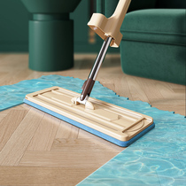 Toffin free hand washing flat sloth large number of mop household floor dry and wet dual purpose Tow mop up the suction mop net