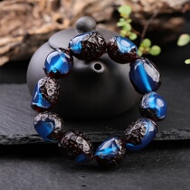 Natural Old Nectar Wax Amber Poly Basin Mens Hand Strings Chicken Oil Yellow Amber Raw Stone Lady Bracelet Raw Mine No Optimisation